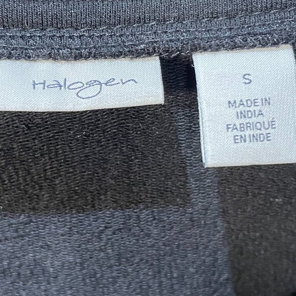 Halogen Leather Top-Sz S - Picture 3 of 5